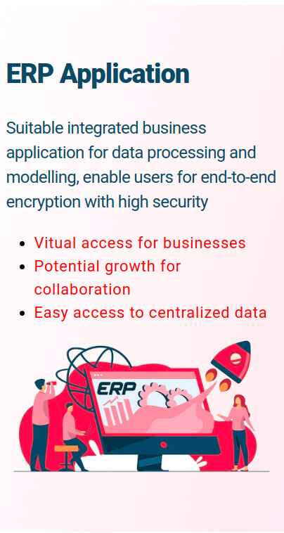Homepage Slider ERP Application
